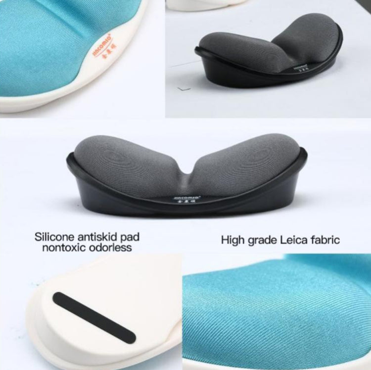 Jincomso V1C Slow Rebound Wristband Mouse Pad Ergonomic Memory Foam Mechanical Keyboard Hand Rest, Black, Blue, Gray – Durable Build, Easy to Use