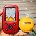 Color HD Screen USB Charging Dot Matrix Fish Finder，Random Color Delivery, HD Screen Fish Finder – Durable Build, Easy to Use
