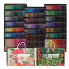 BRUTFUNER 520 Colors Color Lead Set Art Painting Oily Hand-Painted Color Lead, 520 Colors Hand-Painted 520 Colors Hand-Painted