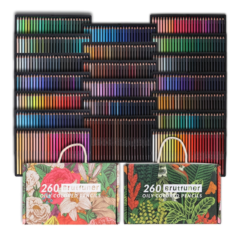 BRUTFUNER 520 Colors Color Lead Set Art Painting Oily Hand-Painted Color Lead, 520 Colors Hand-Painted 520 Colors Hand-Painted