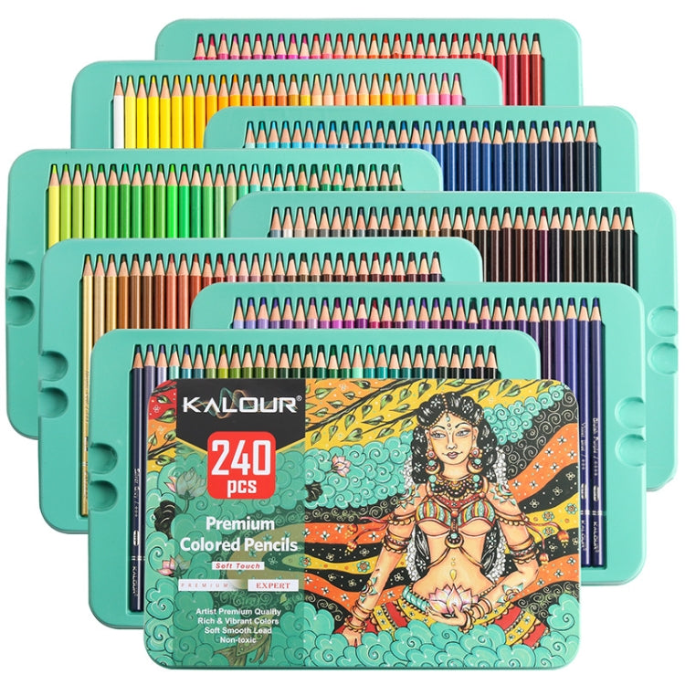 Kalour 240 Colors Color Lead Pencil Set Hand Painted Doodle Color Pencil Painting Pencil, 240 Colors Painting Pencil 240 Colors Painting Pencil