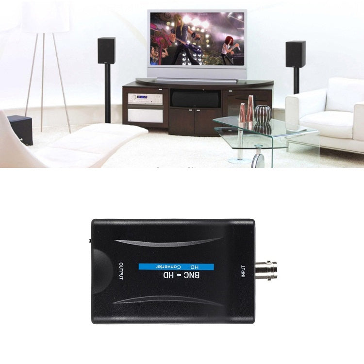 ZHQ015 BNC to HD Audio And Video Converter HD 1080P Monitoring Coaxial Conversion Display, BNC to HDMI – Durable Build, Easy to Use