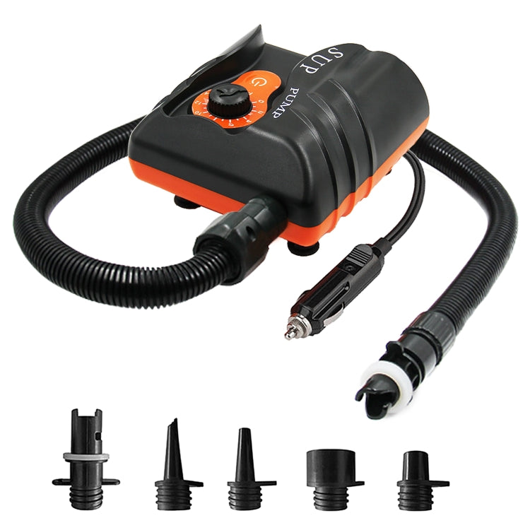 HT-785 Paddle Board 16PSI High Pressure Car Inflatable Pump 12V Electric Air Pump With 6 Connectors, HT-785 HT-785