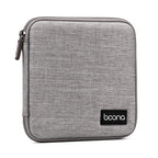 Baona BN-F021 Car Home DVD CD Storage Bag Game CD Storage Bag For PS4, Grey, Black Grey