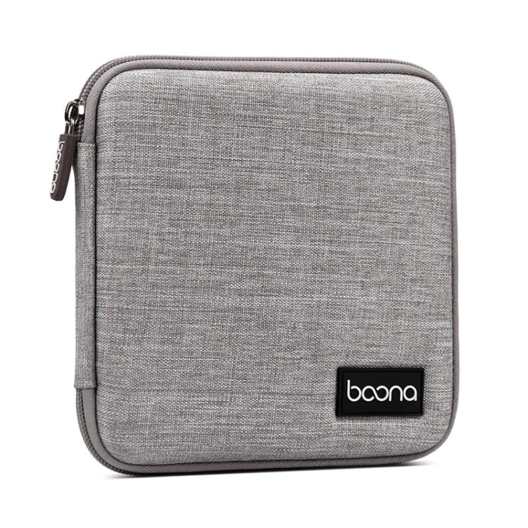 Baona BN-F021 Car Home DVD CD Storage Bag Game CD Storage Bag For PS4, Grey, Black Grey