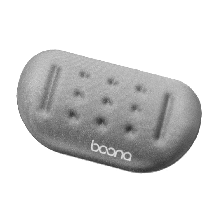 Baona Silicone Memory Cotton Wrist Pad Massage Hole Keyboard Mouse Pad, Style:, Mouse Pad (Blue), Mouse Pad (Gray), Mouse Pad (Black), Mouse Pad (Pink), Medium Keyboard Rest (Blue), Medium Keyboard Rest (Gray), Medium Keyboard Rest (Black)... – Non-slip