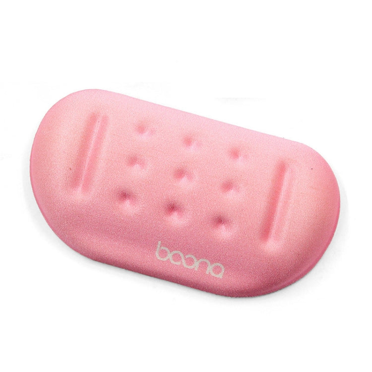 Baona Silicone Memory Cotton Wrist Pad Massage Hole Keyboard Mouse Pad, Style:, Mouse Pad (Blue), Mouse Pad (Gray), Mouse Pad (Black), Mouse Pad (Pink), Medium Keyboard Rest (Blue), Medium Keyboard Rest (Gray), Medium Keyboard Rest (Black)... – Non-slip