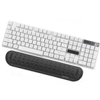 Baona Silicone Memory Cotton Wrist Pad Massage Hole Keyboard Mouse Pad, Style:, Mouse Pad (Blue), Mouse Pad (Gray), Mouse Pad (Black), Mouse Pad (Pink), Medium Keyboard Rest (Blue), Medium Keyboard Rest (Gray), Medium Keyboard Rest (Black)... – Non-slip