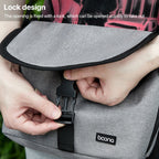 Baona BN-H013 Camera Shoulder Bag SLR Lens Storage Handbag, BN-H013 (Gray), BN-H013 (Black)