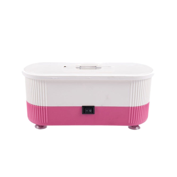 3 in 1 Glasses Cleaning Machine Small Contact Lens Glasses Jewelry Watch Cleaner, Pink, Blue Pink