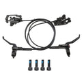 Meroca M800 Bicycle Brake Mountain Bike Universal Bilateral Brake Oil Pressure Disc Brake, Style:, 1 Pair Oil Brakes, 1 Pair Oil Brakes + 1 Pair Disc Brakes, Right Front 800mm, Left Back 1400mm, Right Front 800mm + Disc Brake                           ... 1 Pair Oil Brakes
