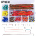 14 Lengths Jumper Wire U Shape Solderless Breadboard Jumper Wire Kit, 840 PCS, 560 PCS, 140 PCS 840 PCS