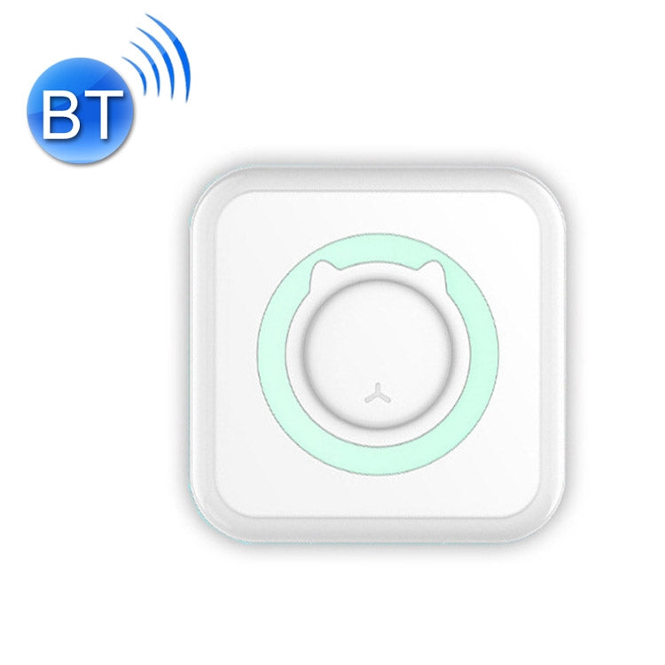 Convenient Pocket Mini Printer Student Wrong Question Thermal Bluetooth Mobile Phone Photo Data Note Printer, Blue, Pink Blue Blue
