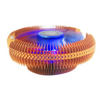 COOL STORM L32 Computer CPU Cooling Fan For AMD/Intel, Blue, Without Light – Durable Build, Easy to Use Blue