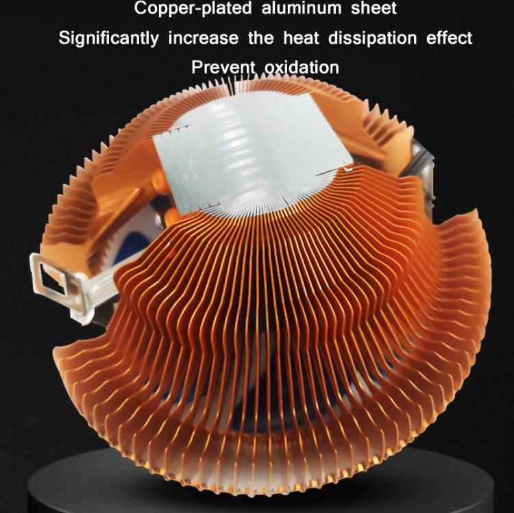 COOL STORM L32 Computer CPU Cooling Fan For AMD/Intel, Blue, Without Light – Durable Build, Easy to Use