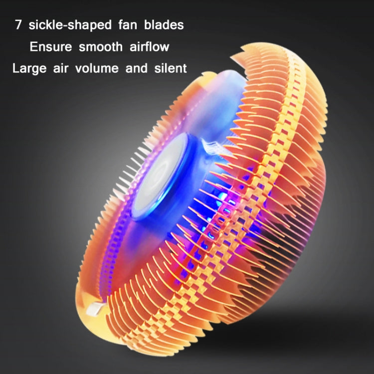 COOL STORM L32 Computer CPU Cooling Fan For AMD/Intel, Blue, Without Light – Durable Build, Easy to Use