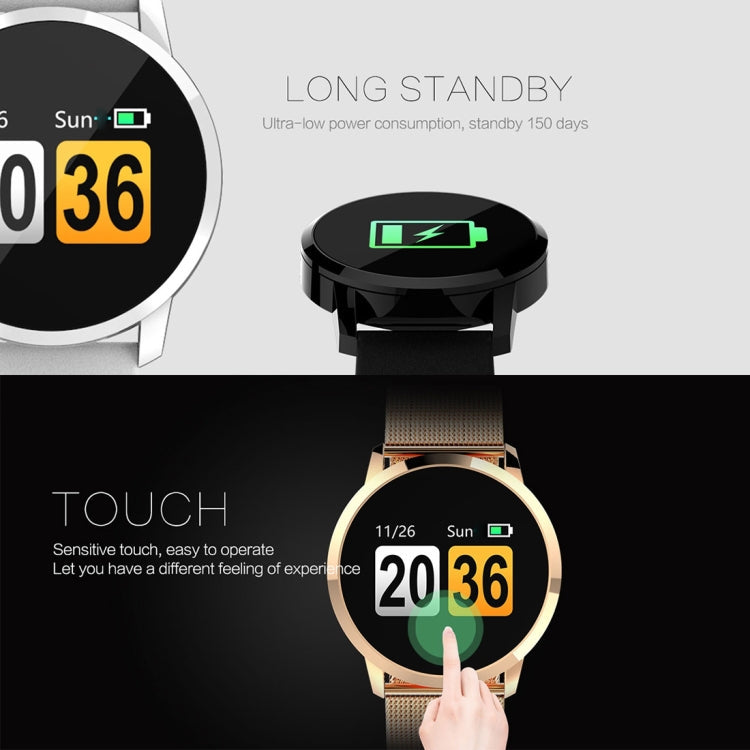 Q8 Fitness Tracker – IP67 Waterproof, Blood Pressure Monitoring, Heart Rate Monitoring