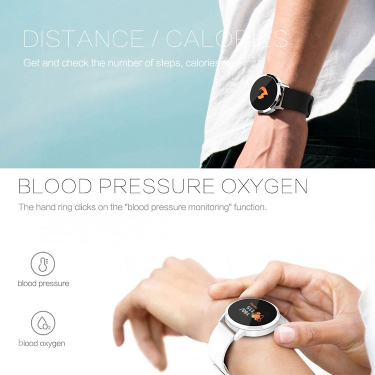 Q8 Fitness Tracker – IP67 Waterproof, Blood Pressure Monitoring, Heart Rate Monitoring