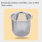 Hand Flush Pot Mocha Coffee Pot Stainless Steel Coffee Pot European Style Stainless Steel Teapot With Strainer, 1L, 0.85L