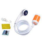 LLT-ES01 Electric Pet Shower Outdoor Camping Bath Device, Style:, Standard (Orange White), Standard (Sky Blue), Standard (Pink), High Match (Orange White), High Match (Sky Blue), High Match (Pink) Standard (Orange White)