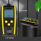HT-611 Alcohol Tester High Resolution Audio Breathing Alcohol Tester, HT-611 – Durable Build, Easy to Use
