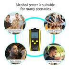 HT-611 Alcohol Tester High Resolution Audio Breathing Alcohol Tester, HT-611 – Durable Build, Easy to Use