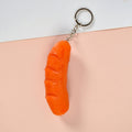 PVC Simulation Vegetable Model Pendant Creative Play House Small Toys, 3 PCS Keychain Hot Dog, 3 PCS Keychain Corn, 3 PCS Keychain Broccoli, 10 PCS Keychain Fungus, 5 PCS Keychain Lotus Root, 5 PCS Keychain Kelp, 5 PCS Keychain Ham Sausage – Durable... 3 PCS Keychain Hot Dog