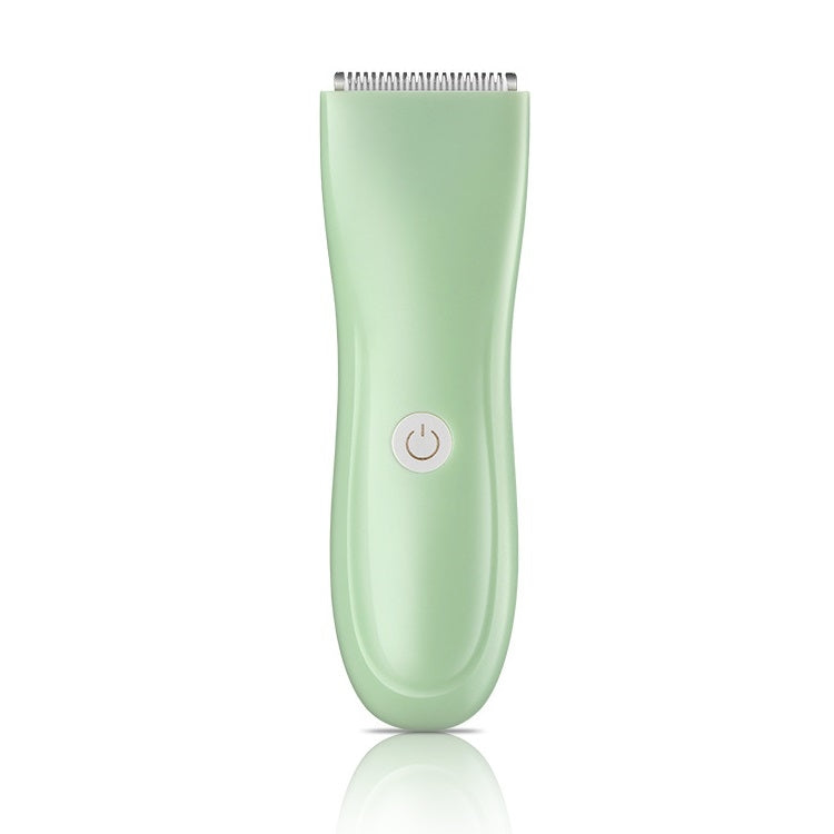 Infant And Children Hair Clipper Electric Hair Clipper Rechargeable Shaving Cutter, Green, Pink Green