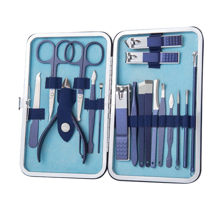 Stainless Steel Nail Clipper Set Nail Art Set Manicure Tools, 2 Sets 7 In 1, 2 Sets 10 In 1, 12 In 1, 18 In 1 – Card Slot 18 In 1