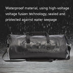 AFISHTOUR FM2031 40L Waterproof Travel Luggage Bag Large Capacity Motorcycle Rear Seat Bag, Yellow, Black – Waterproof