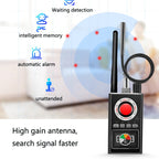 K88 Signal Detector Anti-Stealing Anti-Stealing GPS Scan Detector Defense Tracking Camera Detector, K88