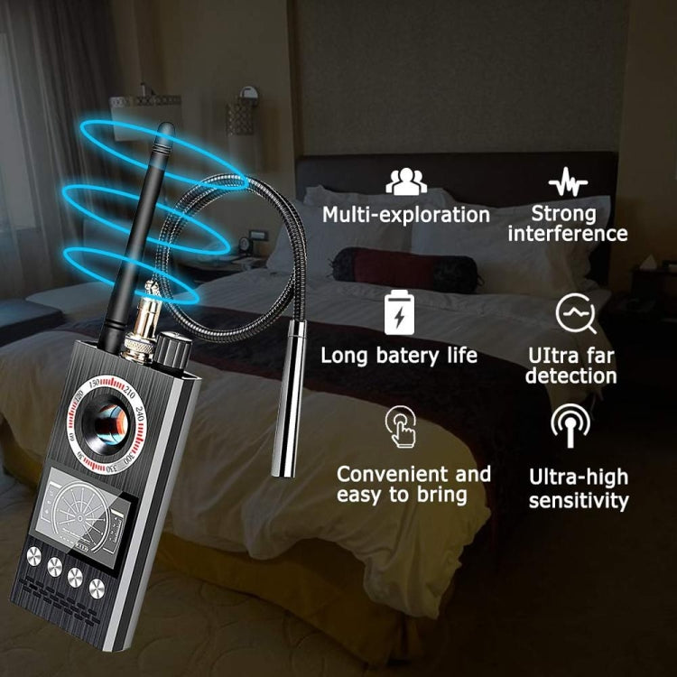 K68 Hotel Anti-Sneak Shooting Anti-Location Automatic Detection Anti-Eavesdropping And Anti-Monitoring Camera Signal Detector, K68 – Durable Build, Easy to Use