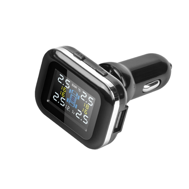 Q3 Mini Cigarette Lighter Car Wireless Tire Pressure Monitoring System TPMS Car Temperature Voltage Tire, Car Temperature Voltage Tire Car Temperature Voltage Tire