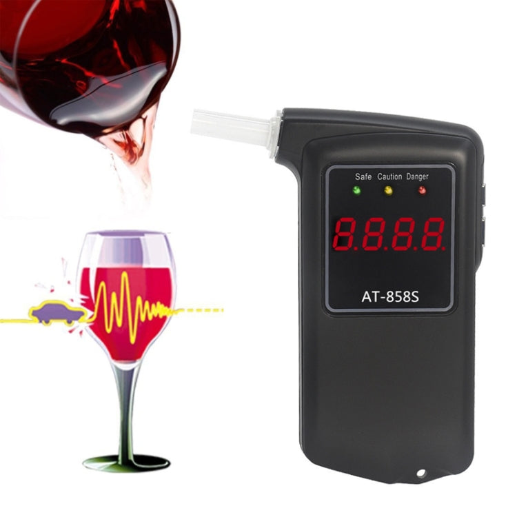 AT-858S Quick Check Alcohol Tester Portable Blow Breathing Alcohol Tester, AT-858S – Durable Build, Easy to Use