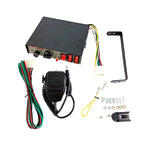 200W 12/24V Car Alert Host With Shoutlers 9 Sound Car Alarm Speaker, 9 Sound