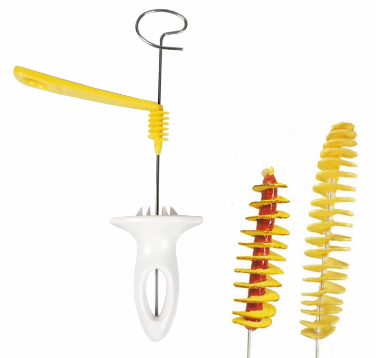 Tornado Potato Spiral Cutter Slicer Potato Chips Cooking Tools, Potato Spiral Cutter Potato Spiral Cutter