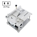 150W Miniature Precision Table Saw Mini Chainsaw Portable Woodworking Sliding Table Saw Multifunctional Cutting Machine,, US Plug, EU Plug, UK Plug, AU Plug US Plug