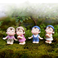 4 PCS Boys and Girls Micro Landscape Ornaments Toy House Decorations, Random Style Delivery, 4 PCS Boys and Girls House Decorations 4 PCS Boys and Girls House Decorations