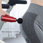 Fascia Massager Mini Electric Muscle Massager Portable Fitness Muscle Relaxing Massager, Button