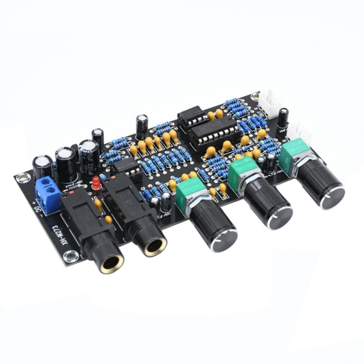 XH-M273 DC12-24V Microphone Amplifier Board K Song Singing Power Amplifier Board, Reverberation Board Reverberation Board