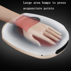 Hand Finger Joint Massager Wrist Palm Physiotherapy Mouse Hand Meridian Acupoint Massager, Amber Gold, Charging, Pearl White, Rose Red, Pearl Black