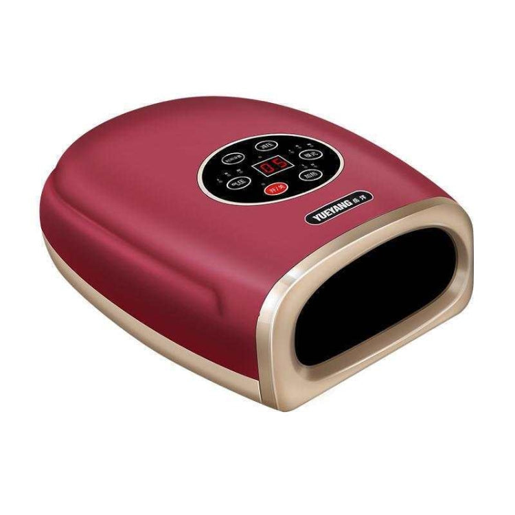 Hand Finger Joint Massager Wrist Palm Physiotherapy Mouse Hand Meridian Acupoint Massager, Amber Gold, Charging, Pearl White, Rose Red, Pearl Black – Durable Build, Easy to Use Charging Rose Red