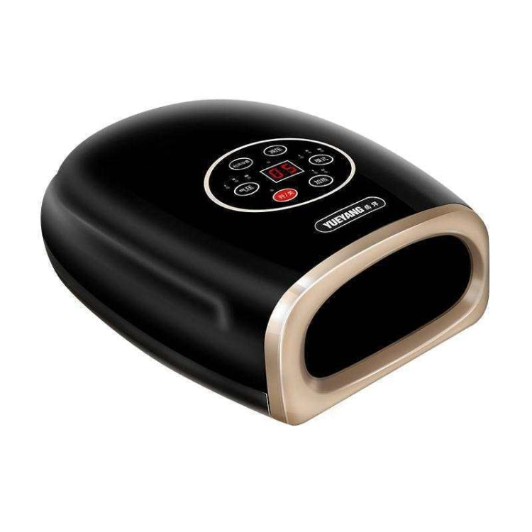 Hand Finger Joint Massager Wrist Palm Physiotherapy Mouse Hand Meridian Acupoint Massager, Amber Gold, Charging, Pearl White, Rose Red, Pearl Black – Durable Build, Easy to Use Charging Pearl Black