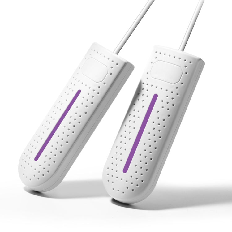10W Household Shoe Dryer Shoe Deodorant Shoe Dryer Smart Timed Folding Shoe Baker Socks Dryer, With Purple Lamp EU Plug, Without Purple Lamp EU Plug – Durable Build, Easy to Use Without Purple Lamp EU Plug