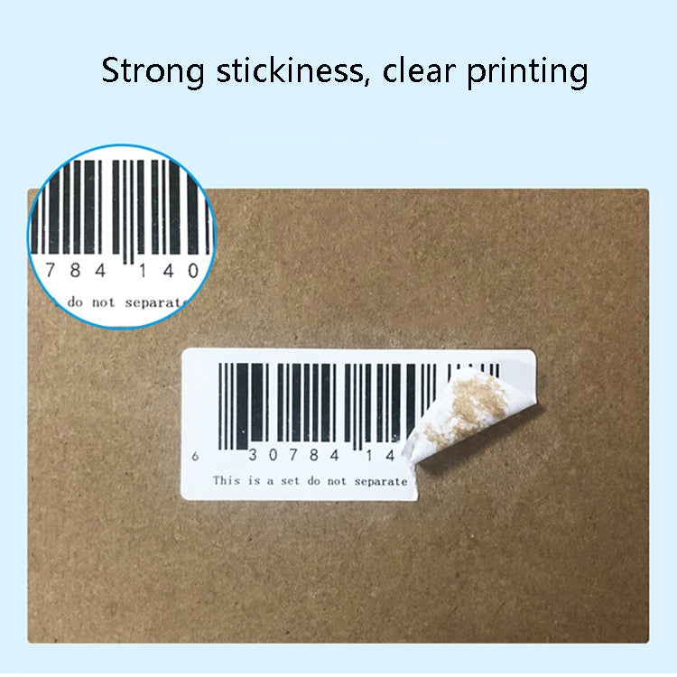 Sc5030 Double-Row Three-Proof Thermal Paper Waterproof Barcode Sticker, 50 x 40 mm (2000 Pieces), 50 x 35 mm (2000 Pieces), 50 x 30 mm (2000 Pieces), 50 x 25 mm (2500 Pieces), 50 x 20 mm (5000 Pieces), 40 x 80 mm (1000 Pieces), 40 x 70 mm (2000 Piece...