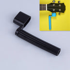 10 PCS ABS Upper Chord Equipment String Pulling Cone for Guitar – Non-slip Black