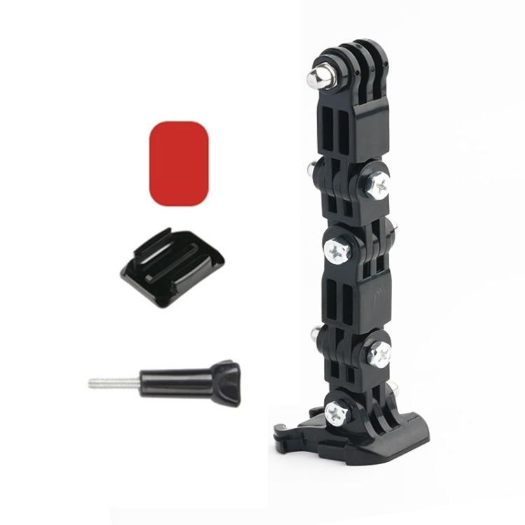 2 Set Cycling Helmet Adhesive Multi-Joint Arm Fixed Mount Set for DJI Osmo Action, GoPro HERO9 Black / HERO8 Black /7 /6 /5 /5 Session /4 Session /4 /3+ /3 /2 /1, Xiaoyi and Other Action Cameras, Style 3 Cycling Helmet Kit, Style 4 Cycling Helmet Kit  ... Style 4 Cycling Helmet Kit