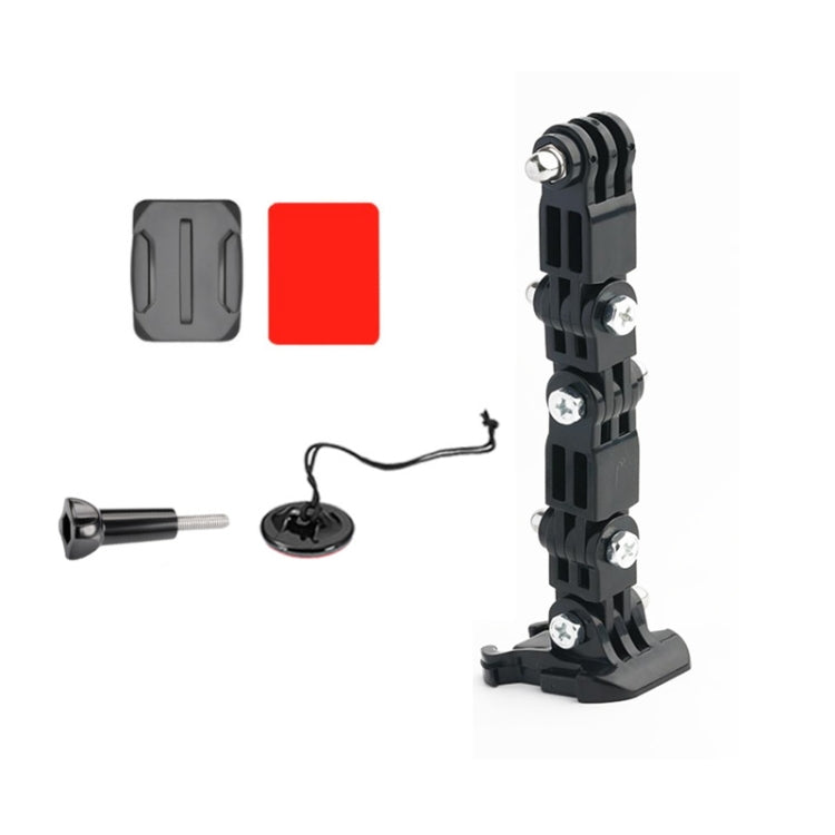 2 Set Cycling Helmet Adhesive Multi-Joint Arm Fixed Mount Set for DJI Osmo Action, GoPro HERO9 Black / HERO8 Black /7 /6 /5 /5 Session /4 Session /4 /3+ /3 /2 /1, Xiaoyi and Other Action Cameras, Style 3 Cycling Helmet Kit, Style 4 Cycling Helmet Kit  ... Top Combo Cycling Helmet Kit