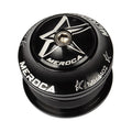 MEROCA Bearing Bowl Mountain Tower 44mm Built-In Straight Tube Bowl, Black, Red, Blue, Green, Purple, Gold Black