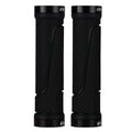1pair BG-0404 Bicycle Rubber Handle Cover The Mountain Bike Bilateral Lock Dead Anti-Slip Handle Cover Black